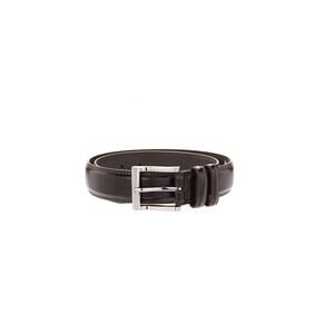 Florsheim Men Pebble Grain Leather Belt Brown Size 40